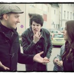 Musical Ensemble Erft - Shooting Backstage: Dennis, Sascha & Laura
