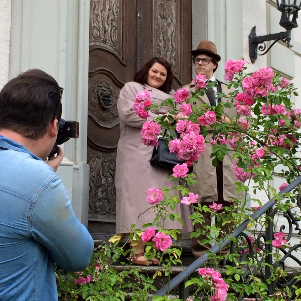 Fotoshooting The Addams Family - Musical Ensemble Erft