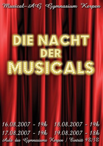10 Jahre her: 'Die Nacht der Musicals'
